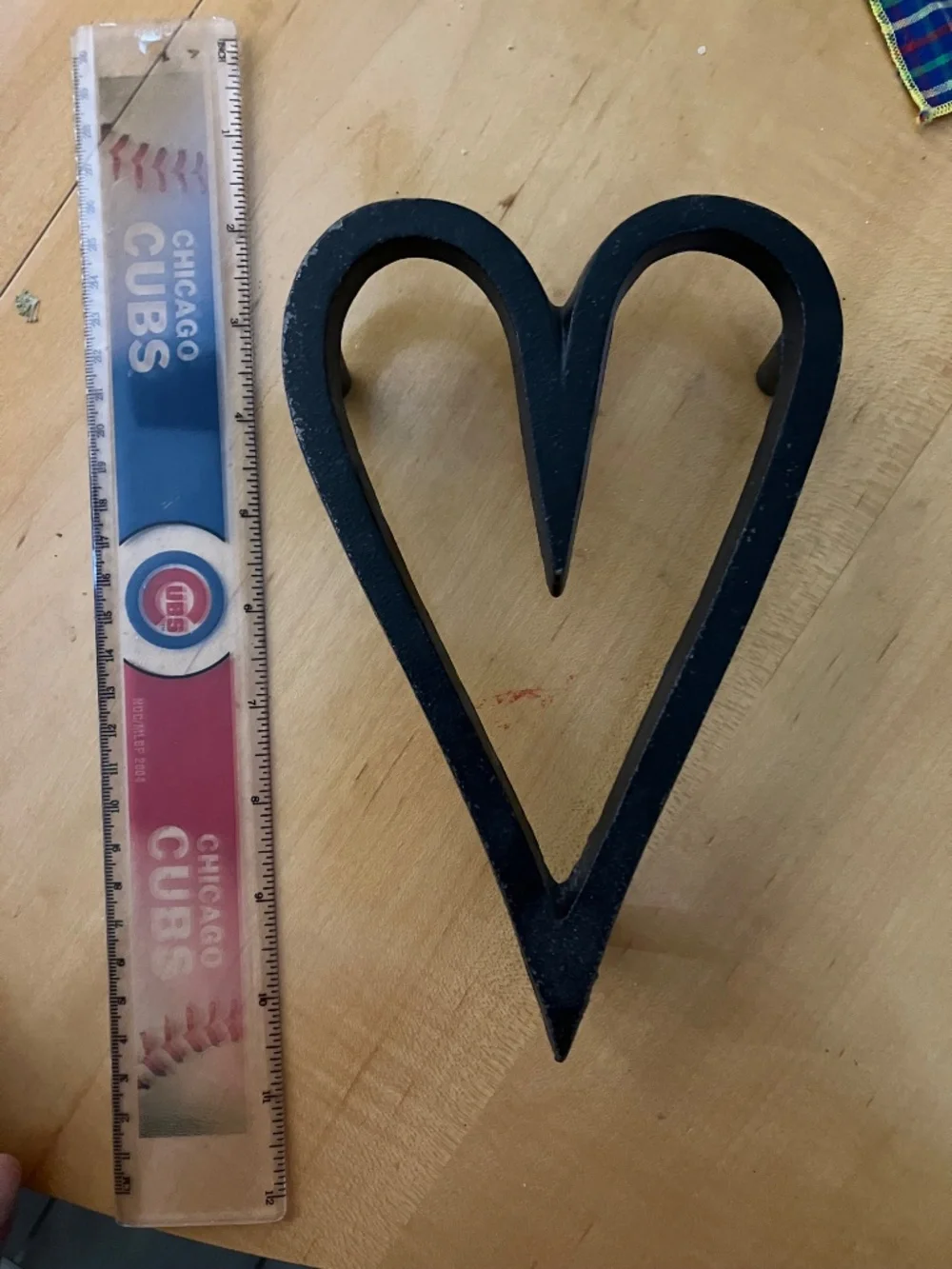 Heart-Shaped Metal Kitchen Trivet